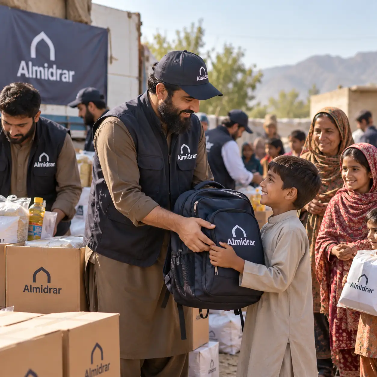 Midrar Welfare Foundation humanitarian relief project